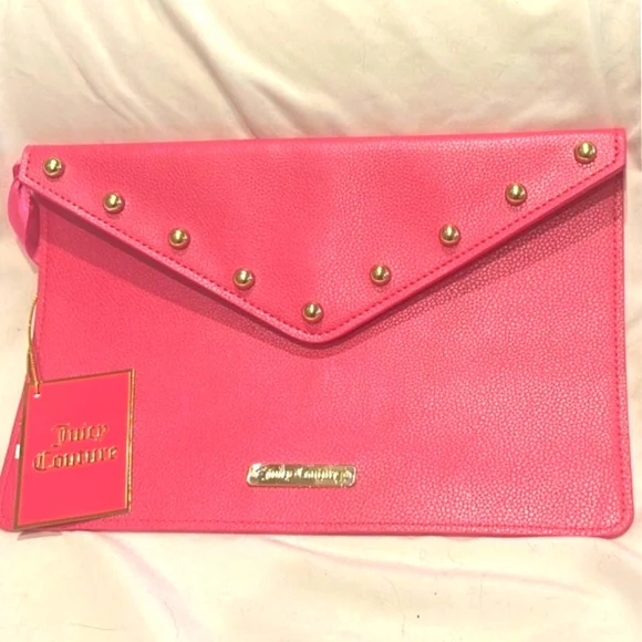 Juicy Couture Pink Clutch Bag - Picture 4 of 10
